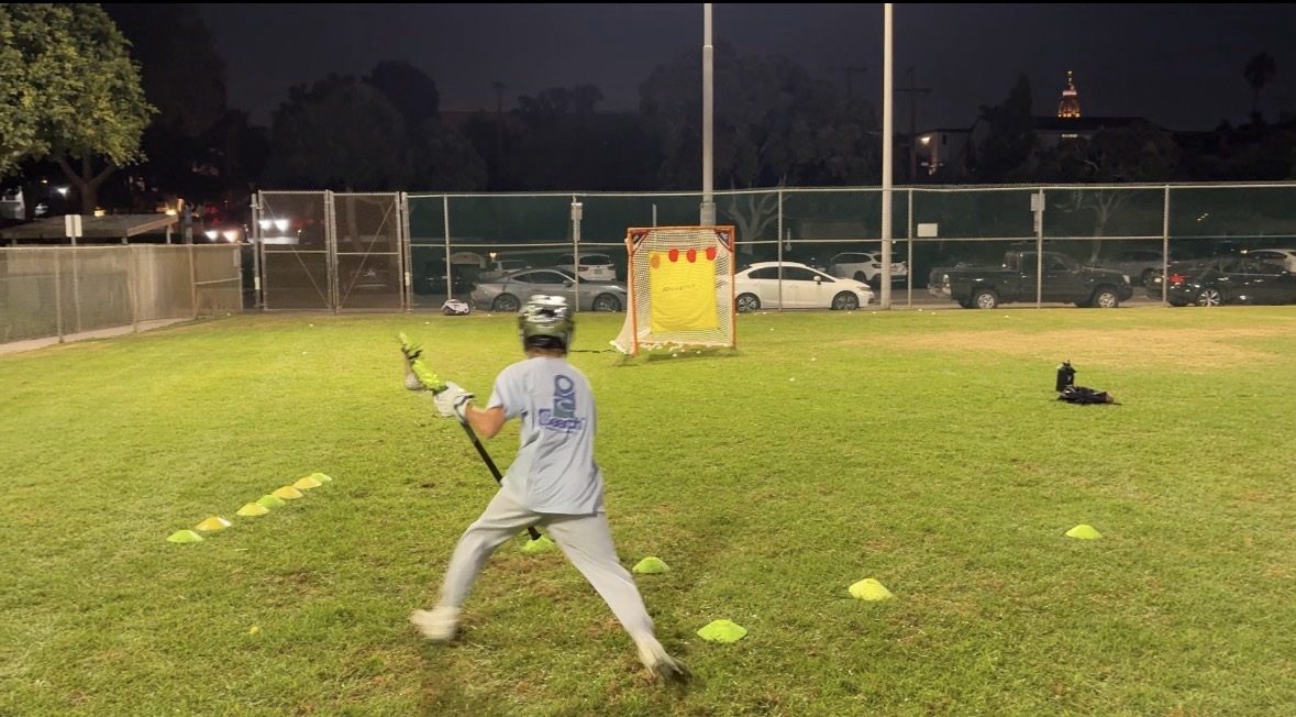 Sessions Lacrosse night training session